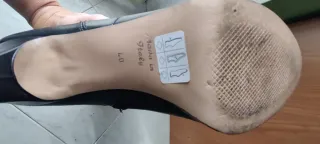 Stivali in vera pelle neri