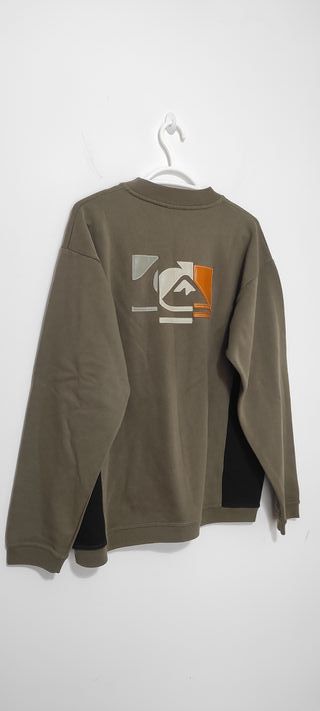 Sudadera Quiksilver vintage 2000 Verde Oliva
