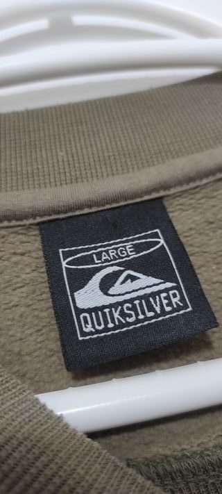 Sudadera Quiksilver vintage 2000 Verde Oliva
