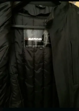 Chaqueta de moto BERING negra
