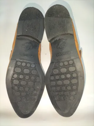 Zapato Pitillos Hebilla Marrón