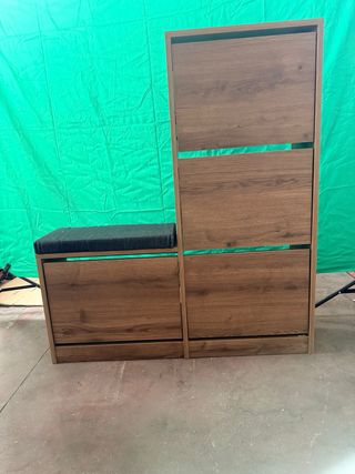 Mueble Zapatero 4 Puertas Madera
