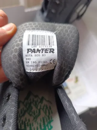 Zapatos de seguridad panter talla 39