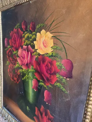 CUADRO OLEO ANTIGUO FIRMADO ☎️683469031☎️