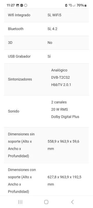 SAMSUNG 4K SMART TV Crystal UHD 43TU8005K