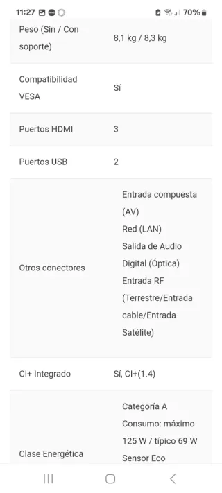 SAMSUNG 4K SMART TV Crystal UHD 43TU8005K