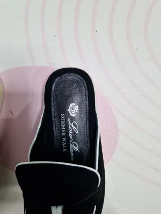 Mocasines Loro Piana negros