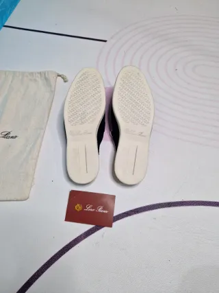 Mocasines Loro Piana negros