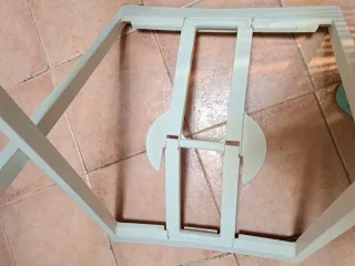 Tendedero plegable blanco