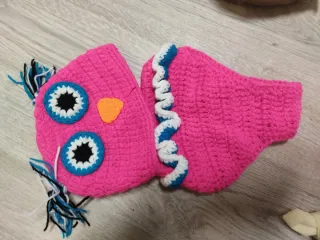 Set di abbigliamento neonato all'uncinetto