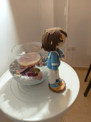 Muñeco Comunión Algodón Hecho a Mano