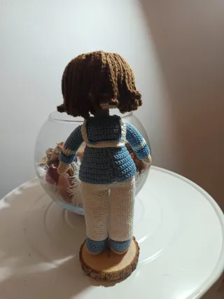 Muñeco Comunión Algodón Hecho a Mano