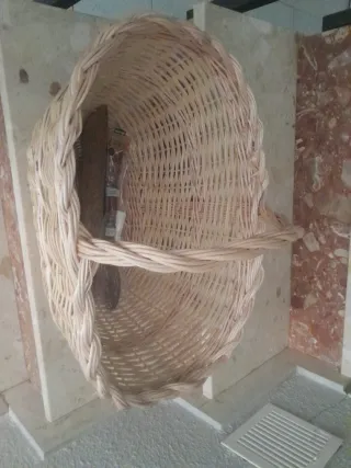 Cestas de mimbre y caña