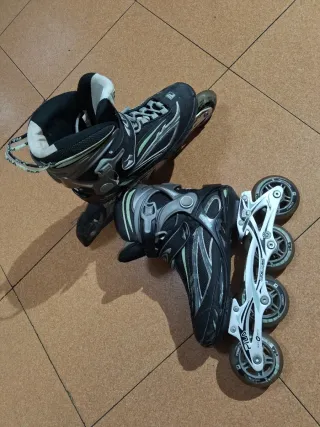 Patines Fila Mujer + Bolso Negro