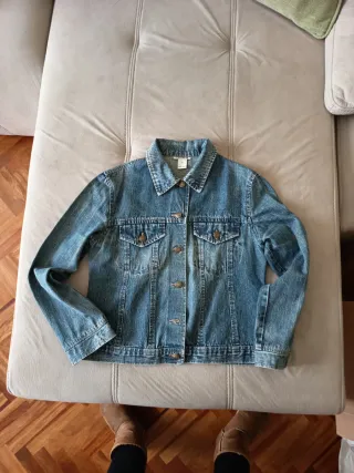 Cazadora vaquera mujer azul