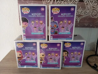 Colección Funko Pop Kpop Demon Hunters