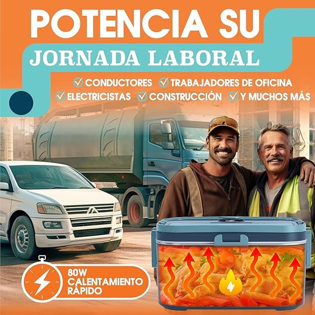 Lonchera Eléctrica Travelisimo 1.8L Nueva 3en1