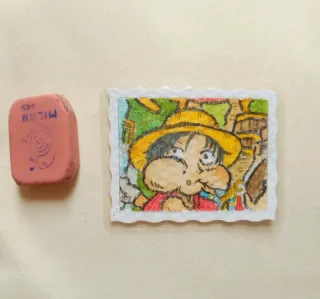 Imán Luffy One Piece Hecho a Mano