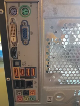 Torre PC Acer Negra/Plateada