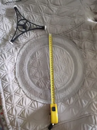 Plato microondas 31,5cm y acople