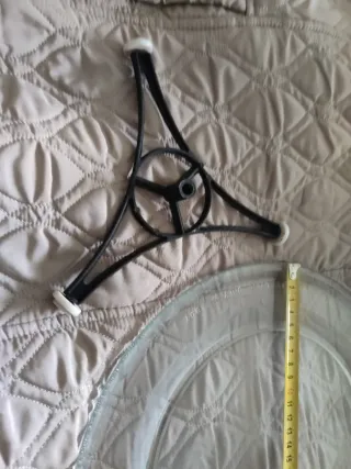 Plato microondas 31,5cm y acople