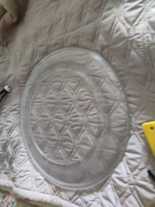 Plato microondas 31,5cm y acople