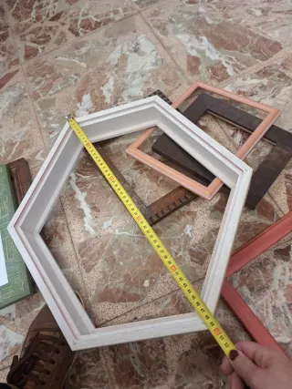 Lote 10 Marcos Molduras madera