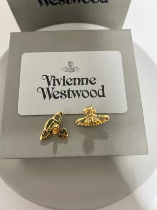 Pendientes Vivienne Westwood Orb Dorados