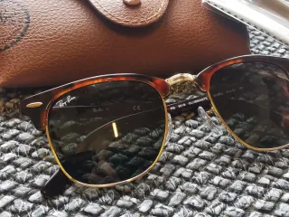 Gafas de sol Ray-Ban Clubmaster Marrón/Dorado