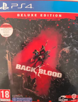 Juego ps4 Back 4 Blood edition deluxe