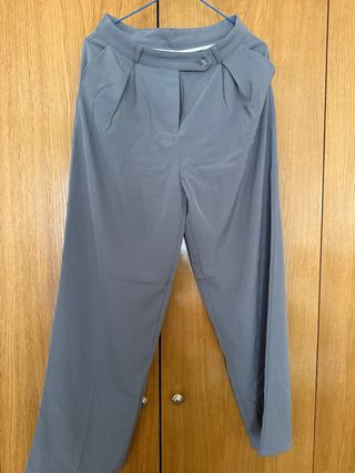 Pantalones de vestir grises Nazy