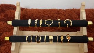 Lote de Anillos Dorados