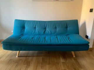 Divano 3 posti Maison du Monde blu