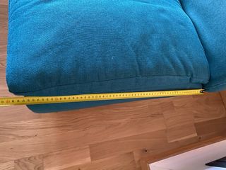 Divano 3 posti Maison du Monde blu