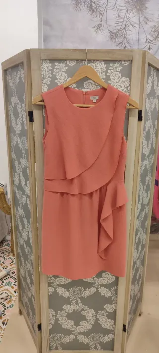 Vestido fiesta Hoss Intropia color coral