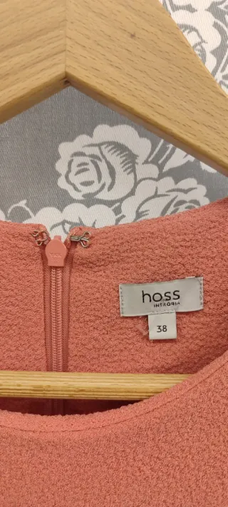 Vestido fiesta Hoss Intropia color coral