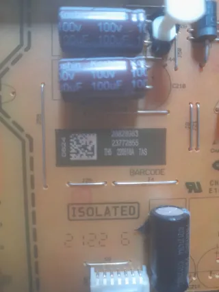 Placa de alimentación electrónica