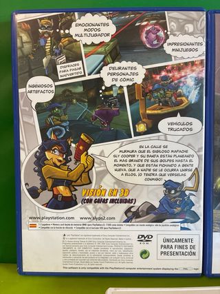 Pack 3 Juegos PS2: Sly 3, Ratchet Gladiator, GT4