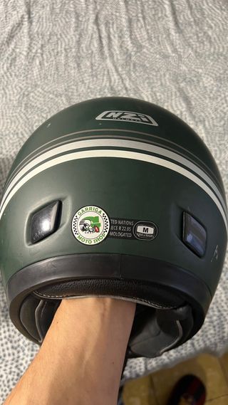 Casco NZi Verde Oscuro