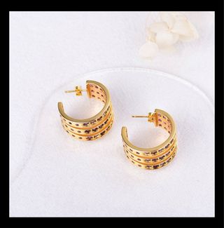 Pendientes con amatistas