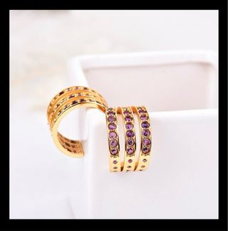 Pendientes con amatistas