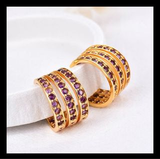 Pendientes con amatistas