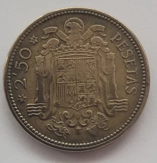 2.50 Pesetas 1953*54