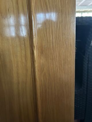 Puerta de madera claras