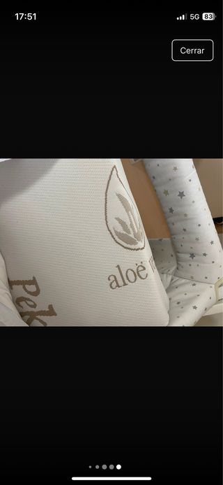 Moisés con colchón viscoelástico