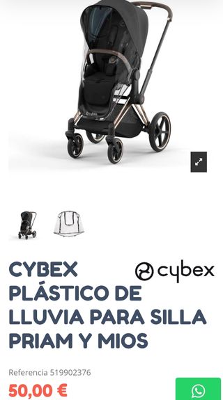 Funda lluvia Cybex Priam