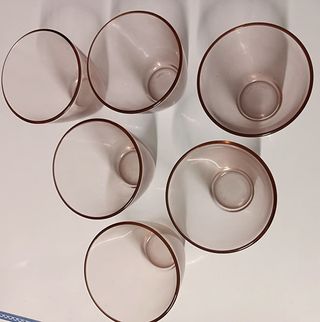 Bicchieri Bormioli Rosa Vetro