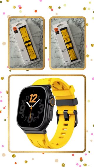 Correa Silicona muy suave Ultra 3/2/1 Amarilla