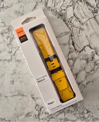 Correa Silicona muy suave Ultra 3/2/1 Amarilla