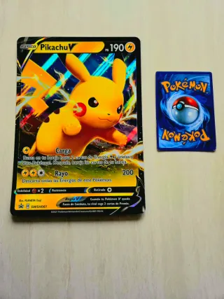 Carta Pokémon Pikachu V Gigante